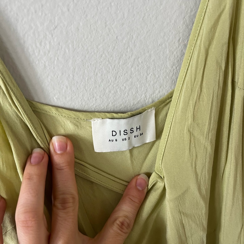DISSH Green Ruffle Maxi Dress - Picture 7 of 7